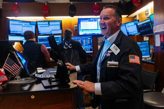 The stock market has thrived even with all this economic uncertainty
