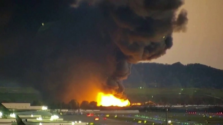 12 dead after UPS plane’s engine catches fire and detaches during takeoff, officials say