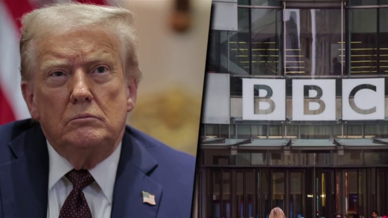 Trump says he has an ‘obligation’ to sue the BBC over edited Jan. 6 speech